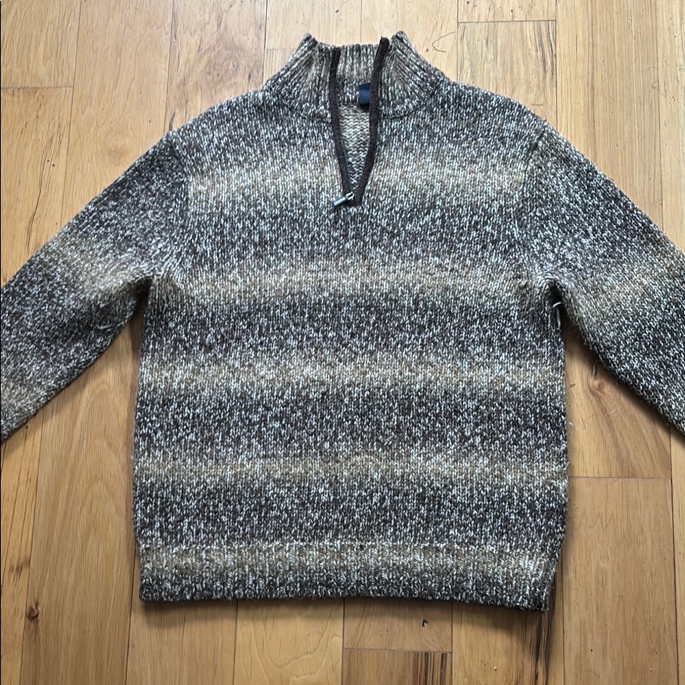 Gap Sweater brown and tan Size L